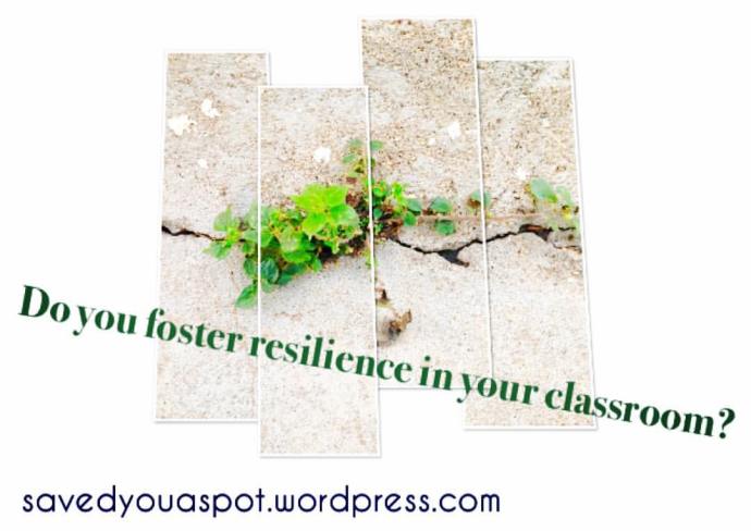 Do you foster resilience in your classroom?