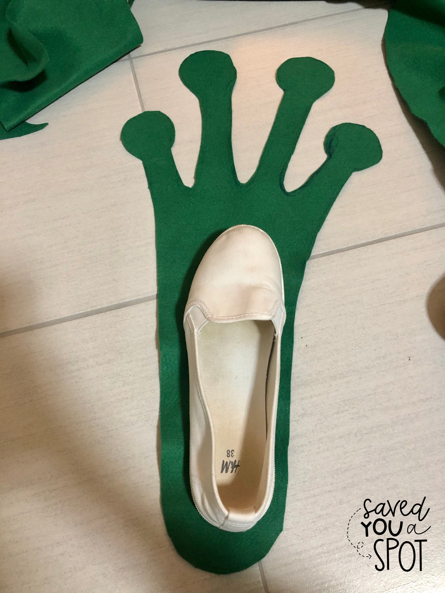 how-to-make-frog-feet-for-a-frog-costume-saved-you-a-spot